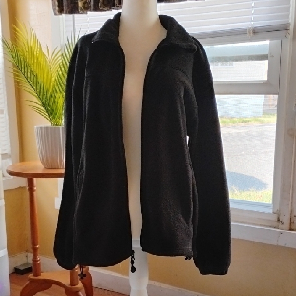 EUC WOMENS ZIP UP FLEECE JACKET